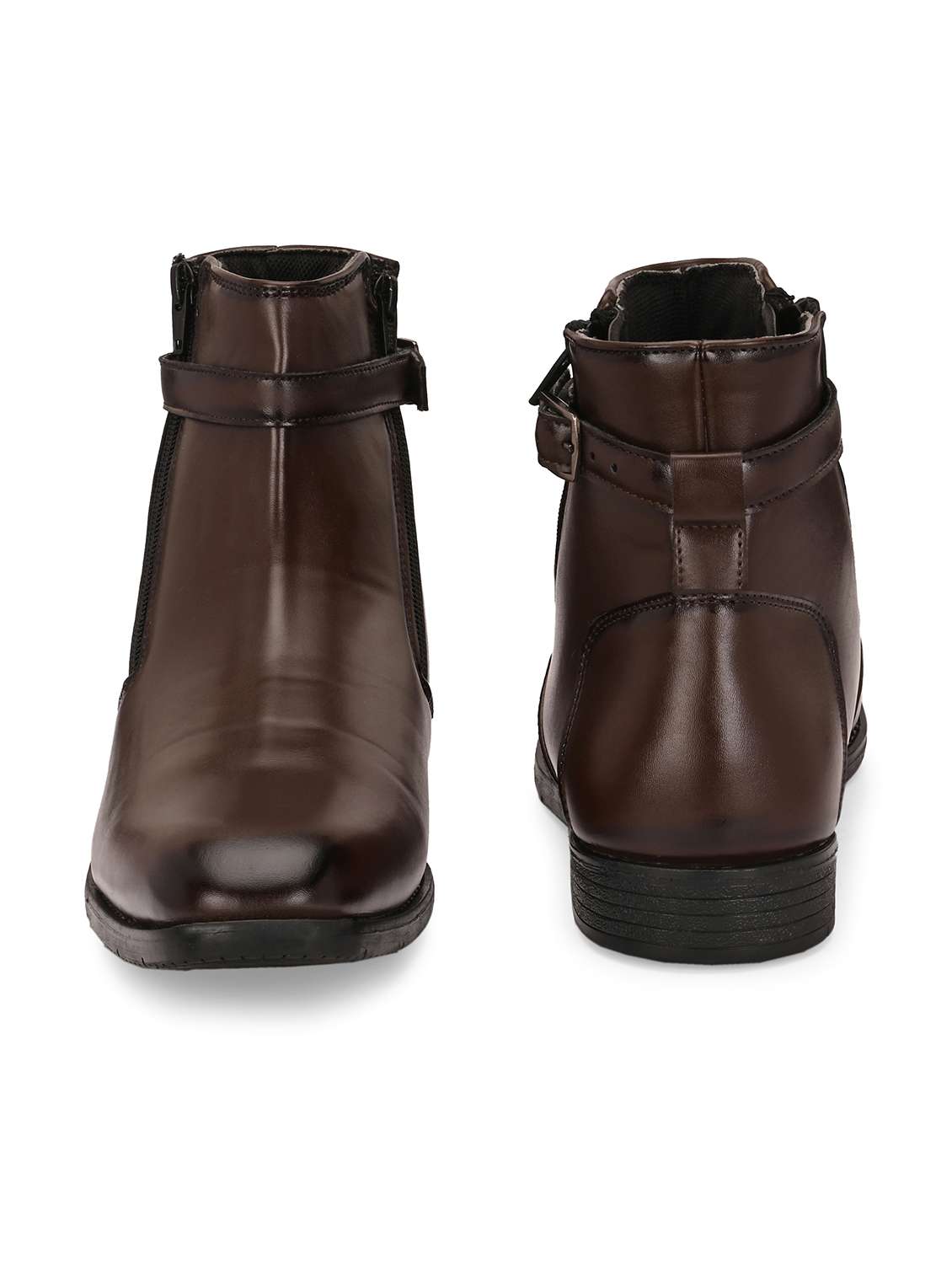 men brown high tops boot - 21763317 - Standard Image - 3
