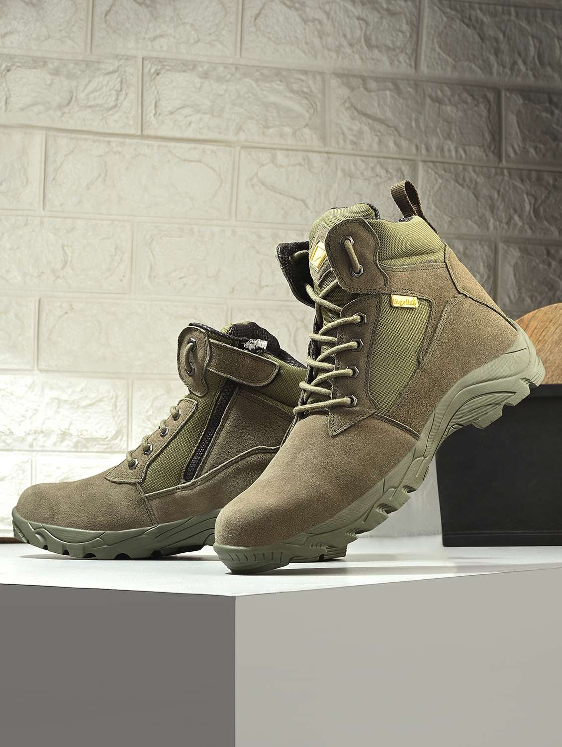 men green hiking boots boot