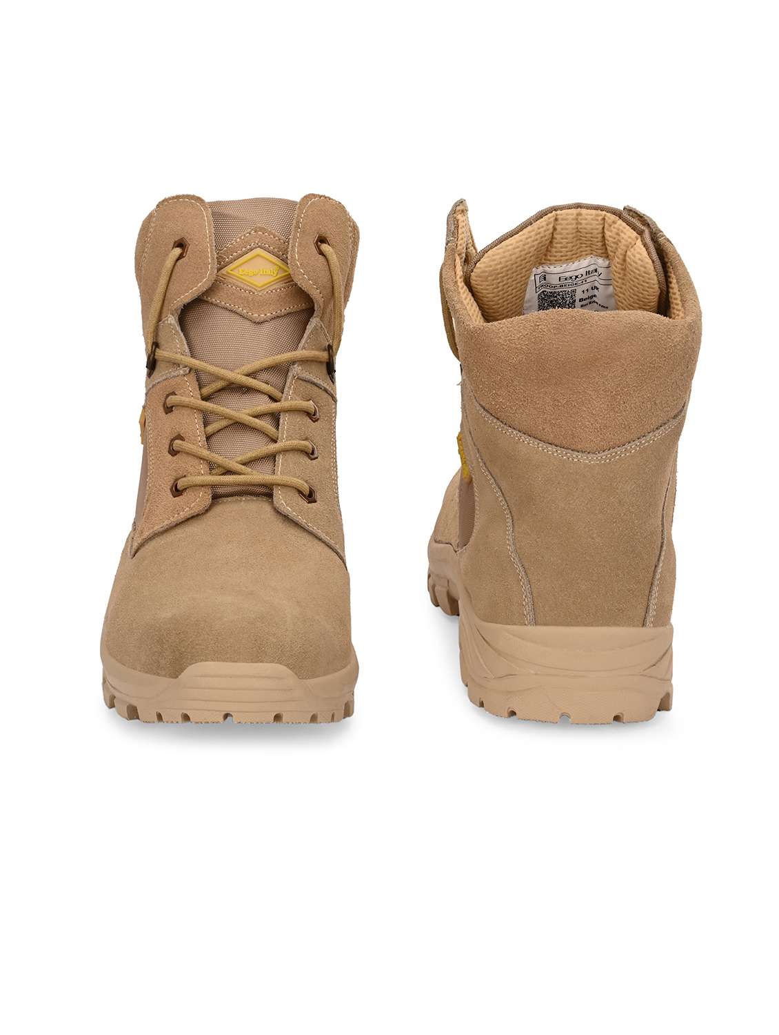 men beige hiking boot - 21763328 -  Standard Image - 3
