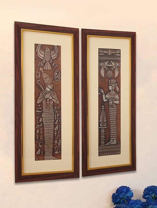 egyptian king pharaoh wall painting