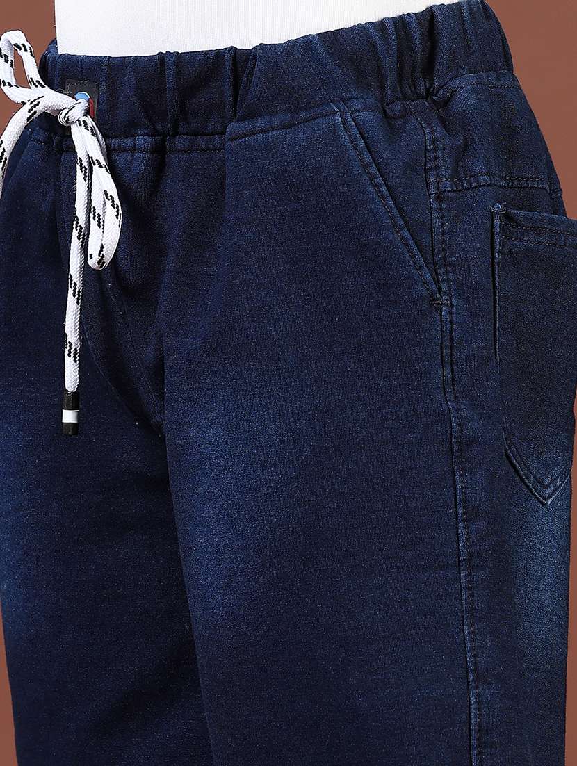 boys solid mid rise regular fit shorts  - 21764407 -  Standard Image - 3