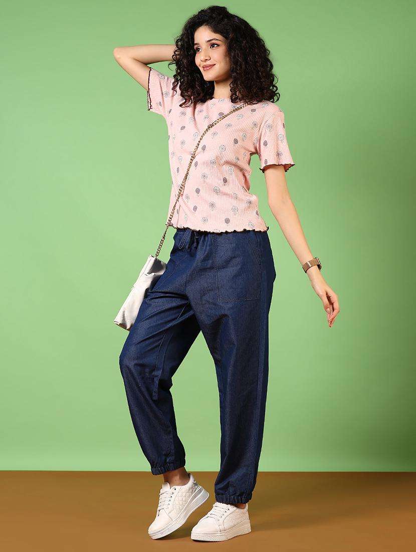 women printed short sleeves t-shirt - 21764621 -  Standard Image - 3