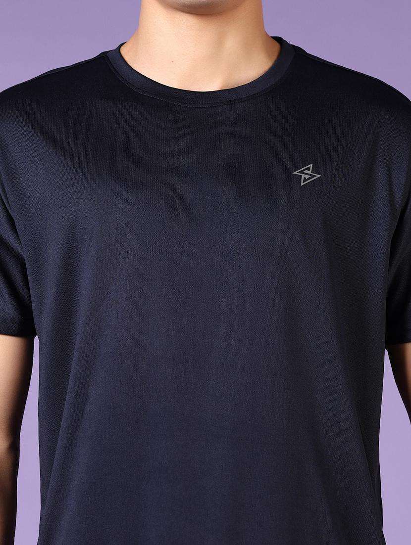 men solid short sleeves regular fit t-shirt - 21764660 -  Standard Image - 3