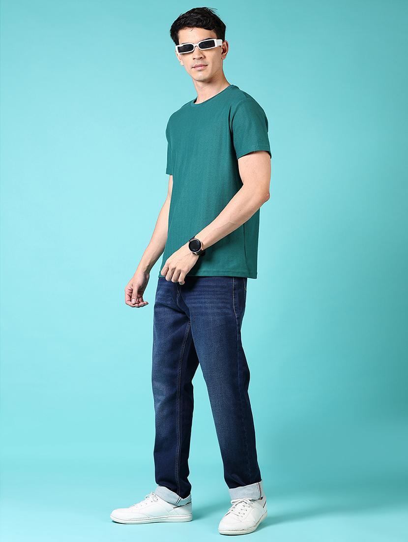 men solid short sleeves regular fit t-shirt - 21764673 - Standard Image - 3