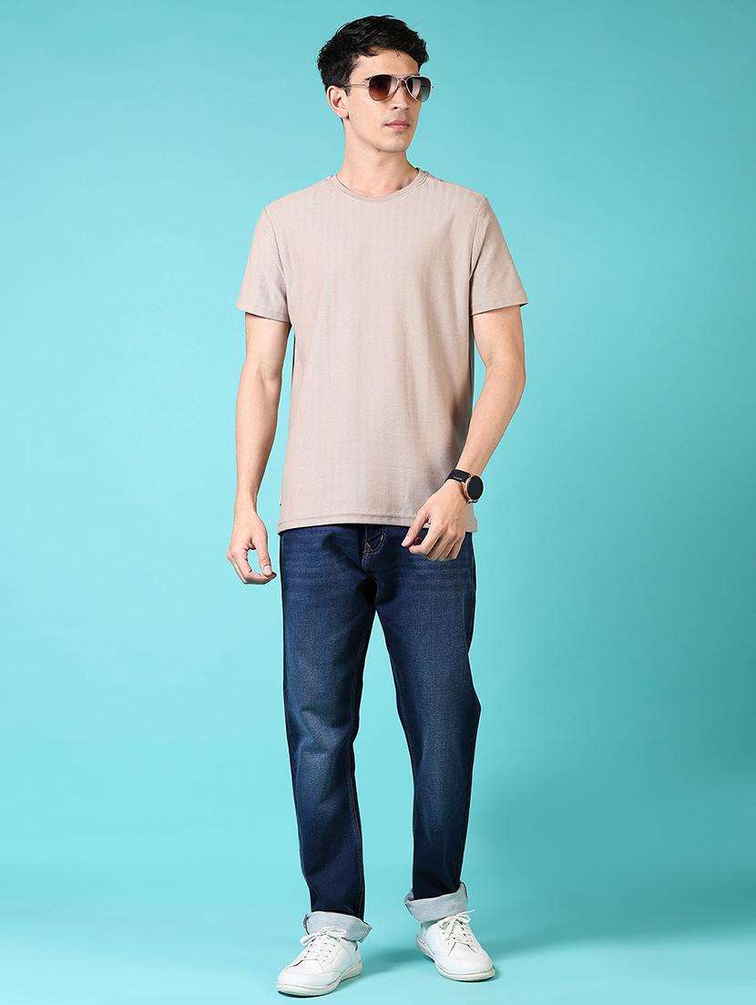 men solid short sleeves regular fit t-shirt - 21764674 -  Standard Image - 3
