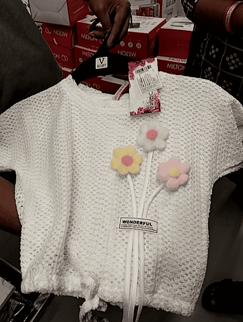 off white textured top - 21764707 - Standard Image - 0