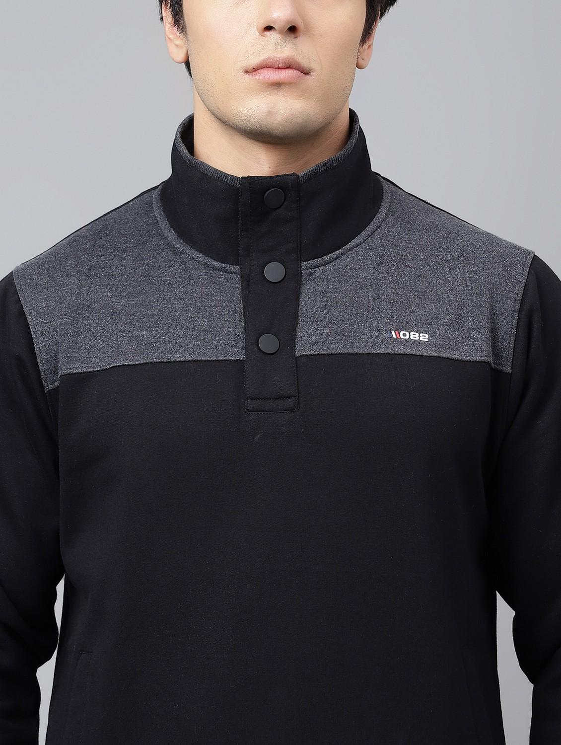 black cotton track suit - 21764997 - Standard Image - 5