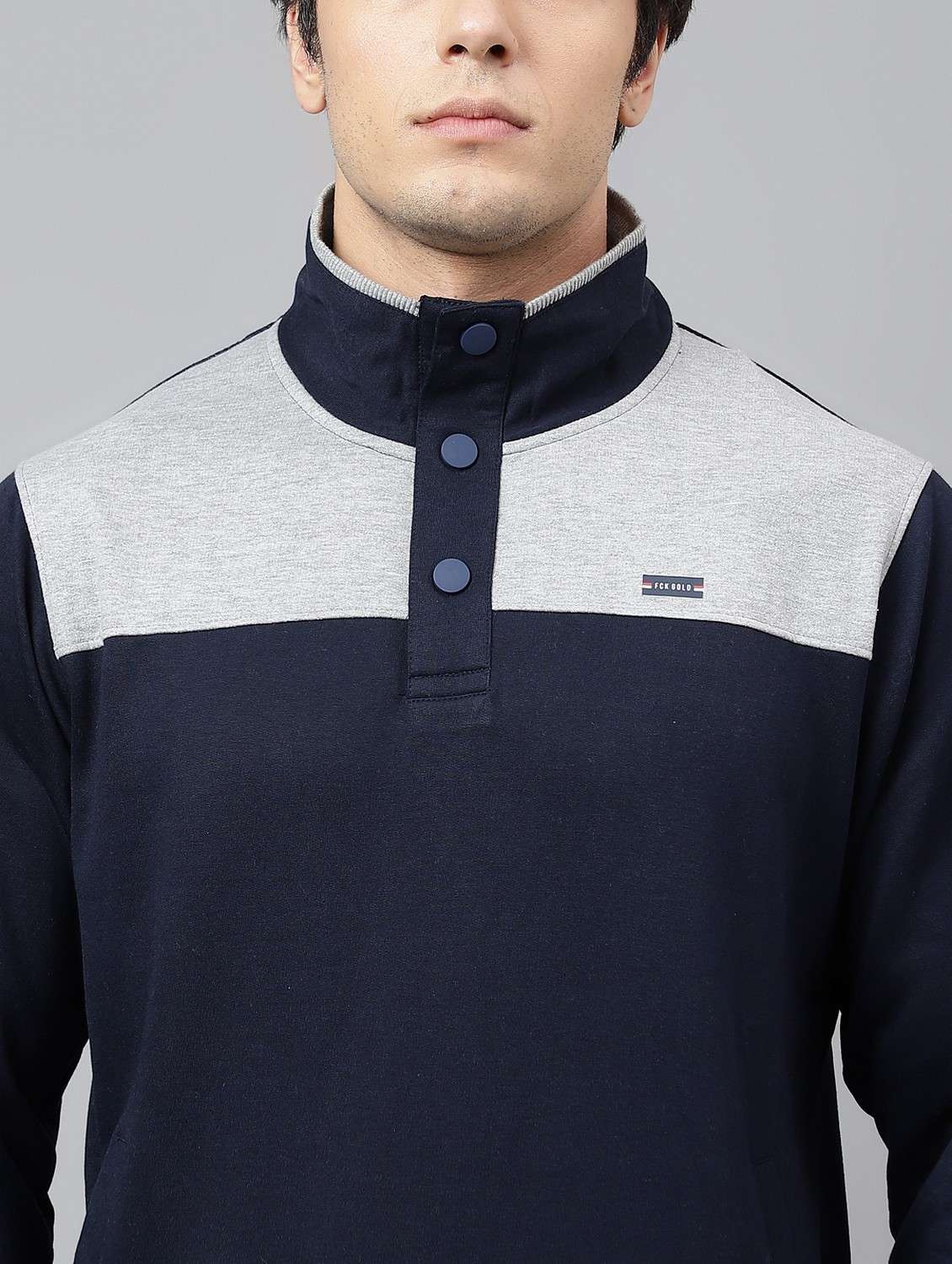 navy blue cotton track suit - 21764998 - Standard Image - 5