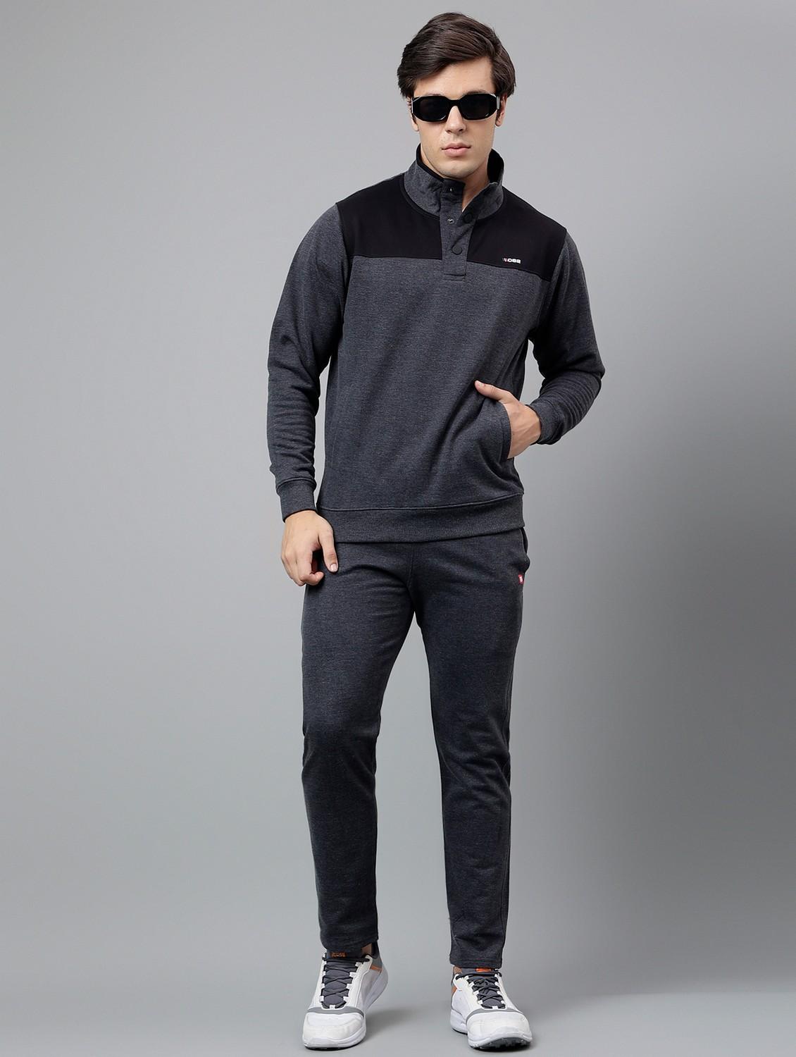 grey cotton track suit - 21764999 - Zoom Image - 0
