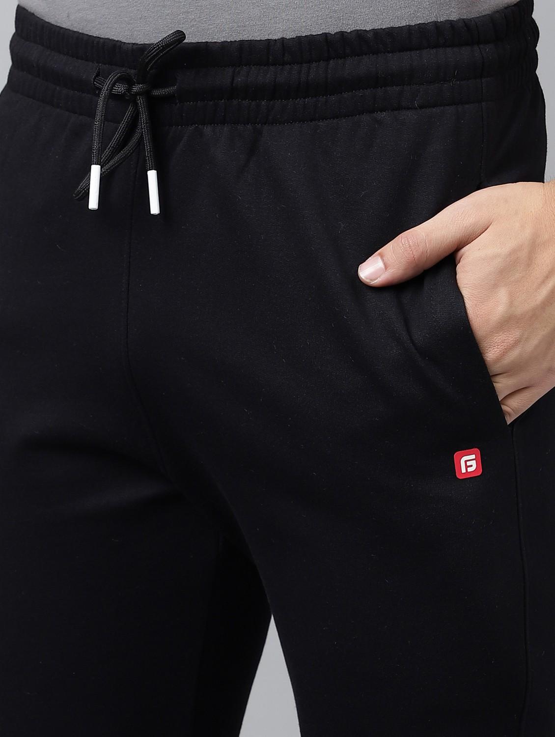 black cotton track suit - 21765001 - Standard Image - 8