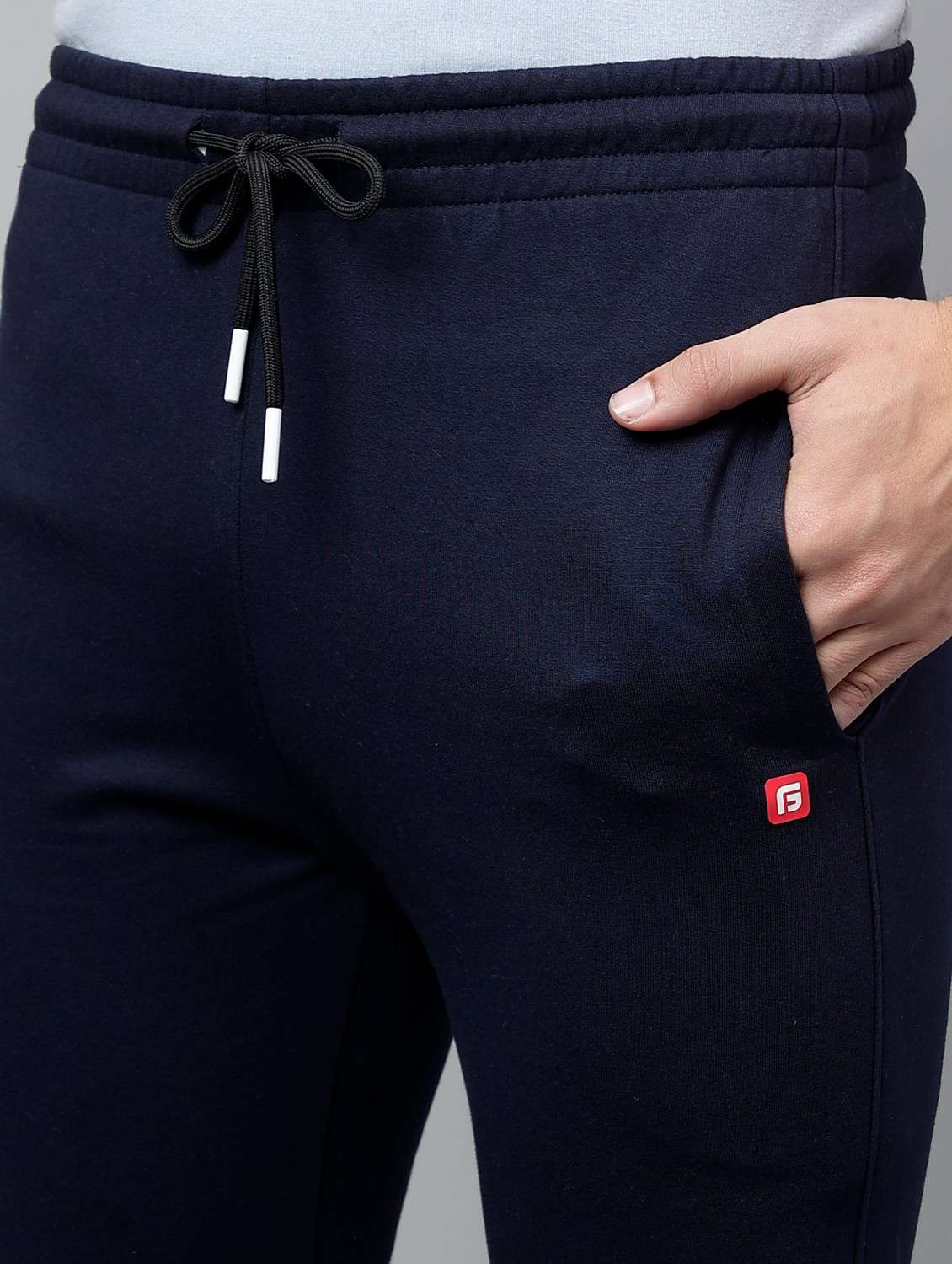 men printed stand collar full length track suit - 21765026 -  Standard Image - 8