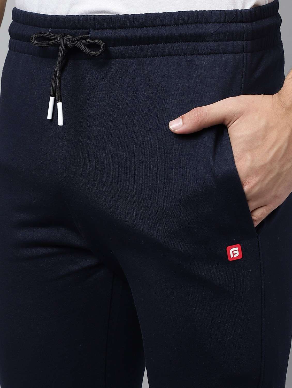 men printed stand collar full length track suit - 21765038 -  Standard Image - 8