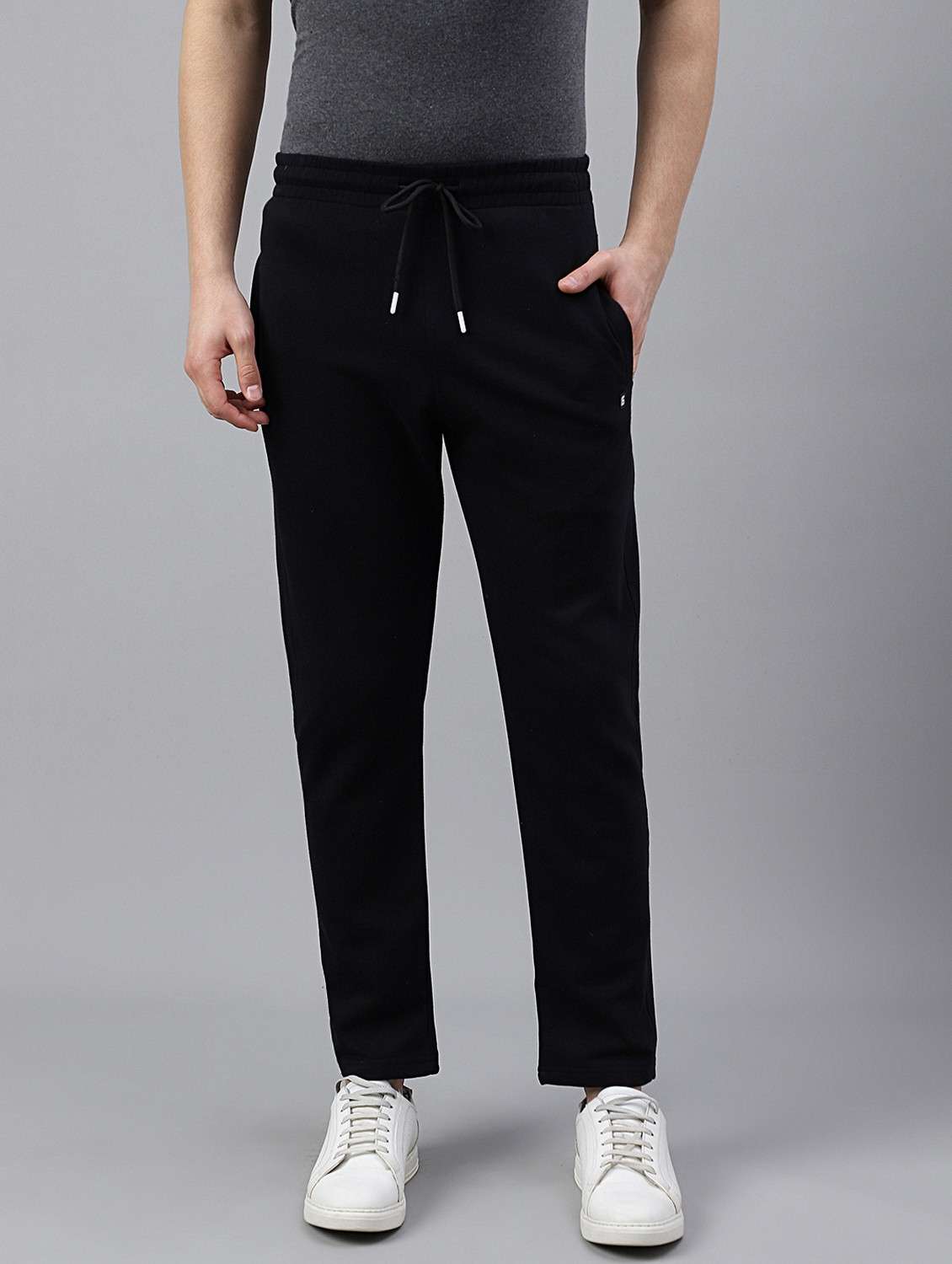 men tapered stand collar full length track suit - 21765041 -  Standard Image - 5