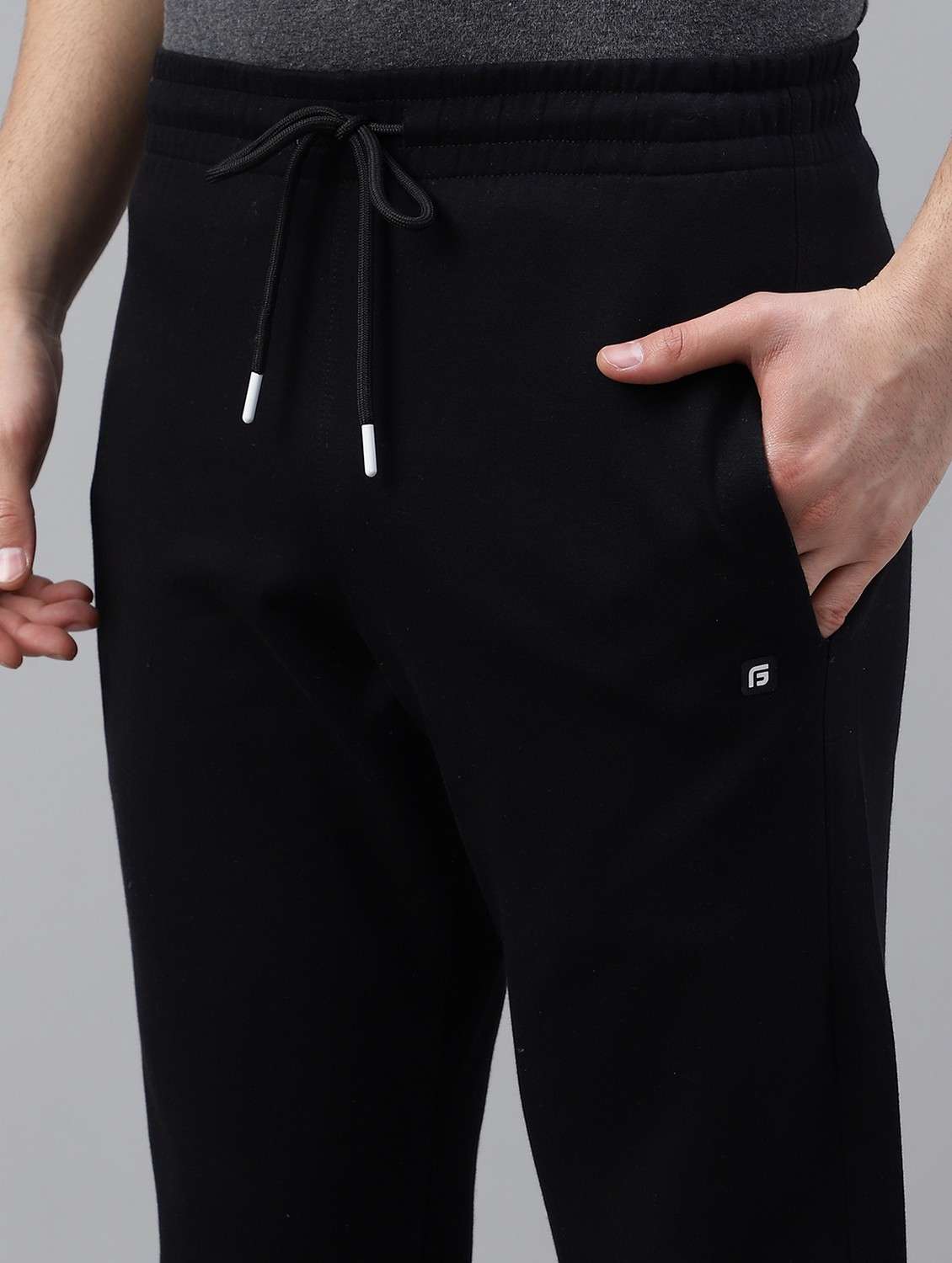 men tapered stand collar full length track suit - 21765041 -  Standard Image - 8