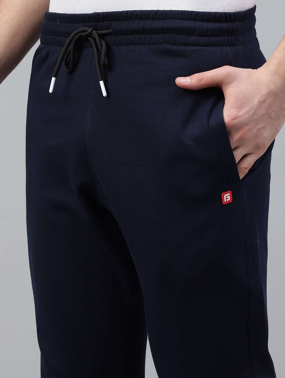 men tapered stand collar full length track suit - 21765042 -  Standard Image - 8