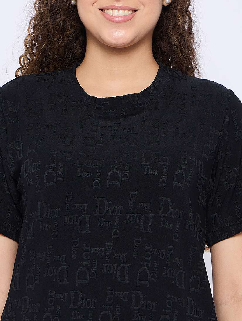 women printed nightwear pyjama set - 21765294 -  Standard Image - 5