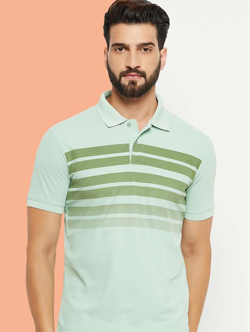 men short sleeves regular fit polo t-shirt