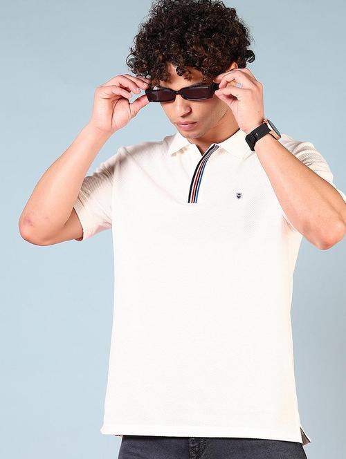 men solid short sleeve regular fit polo t-shirt - 21765612 - Standard Image - 0