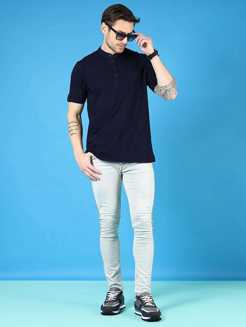 men solid short sleeve regular fit shirt - 21765626 - Standard Image - 3