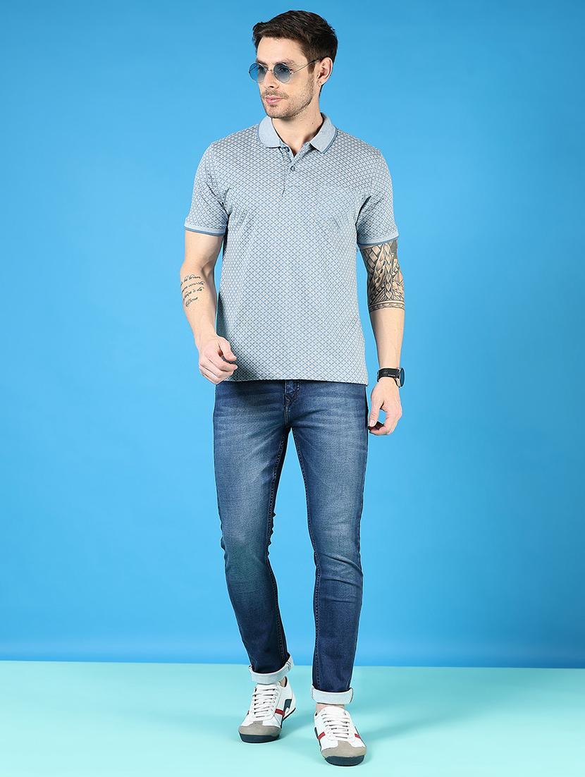 men printed short sleeve regular fit polo t-shirt - 21765652 - Standard Image - 3