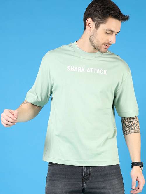 men short sleeves front & back print t-shirt - 21765660 -  Standard Image - 0
