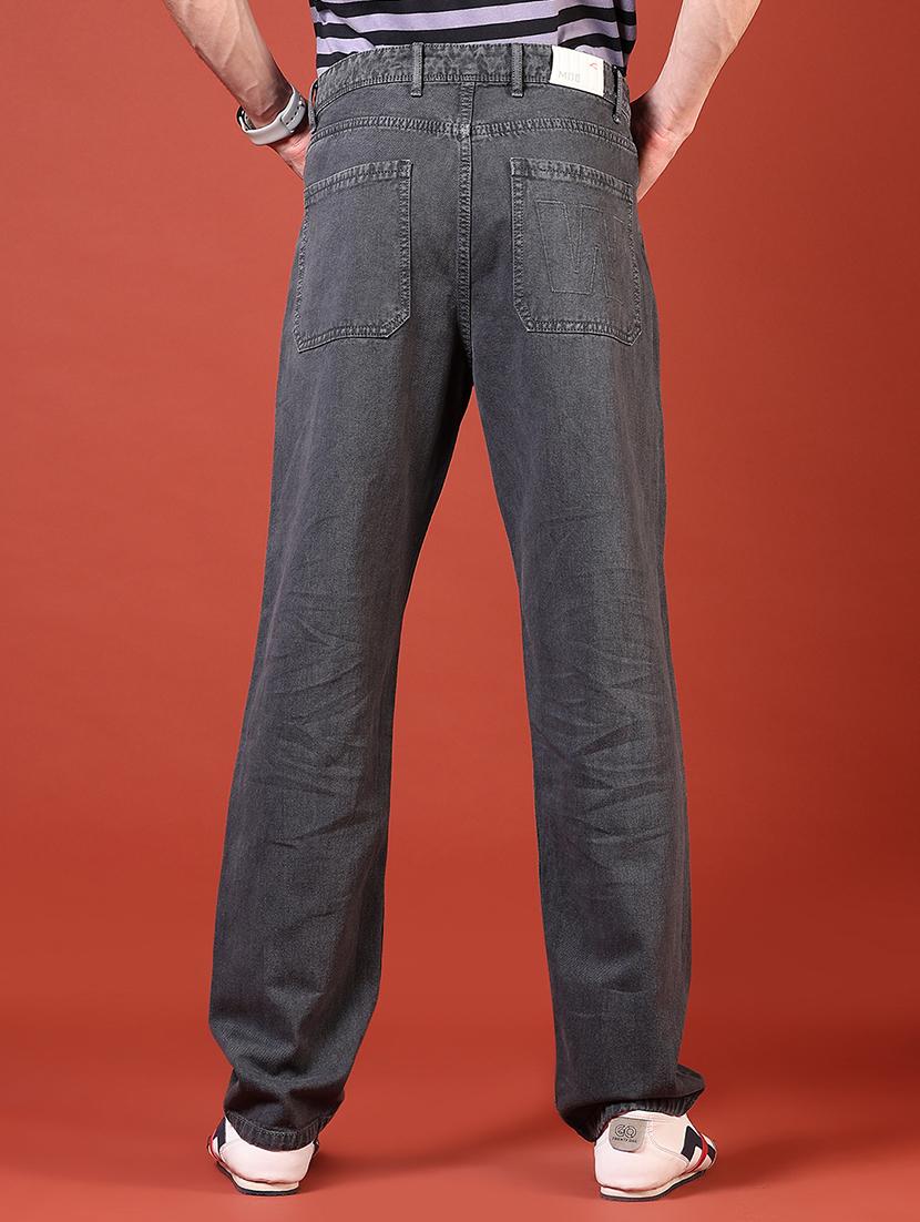men solid mid rise relaxed fit jean - 21765758 - Standard Image - 3