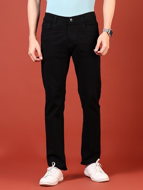 men solid mid rise slim fit jean - 21765759 -  Standard Image - 0
