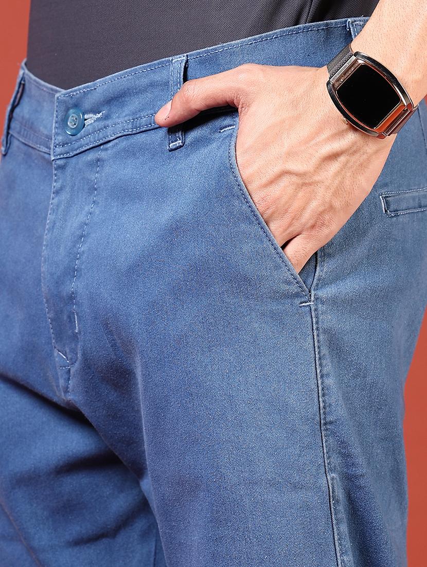 men solid mid rise relaxed fit jean - 21765760 - Standard Image - 5