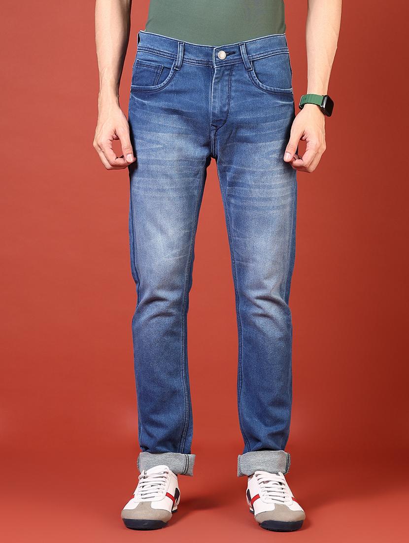 men solid mid rise slim fit jean - 21765763 - Zoom Image - 0