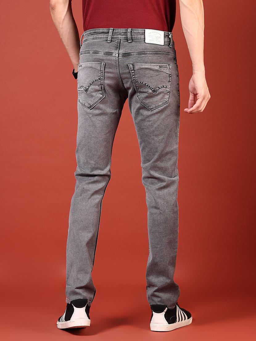 men solid mid rise slim fit jean - 21765765 - Standard Image - 3