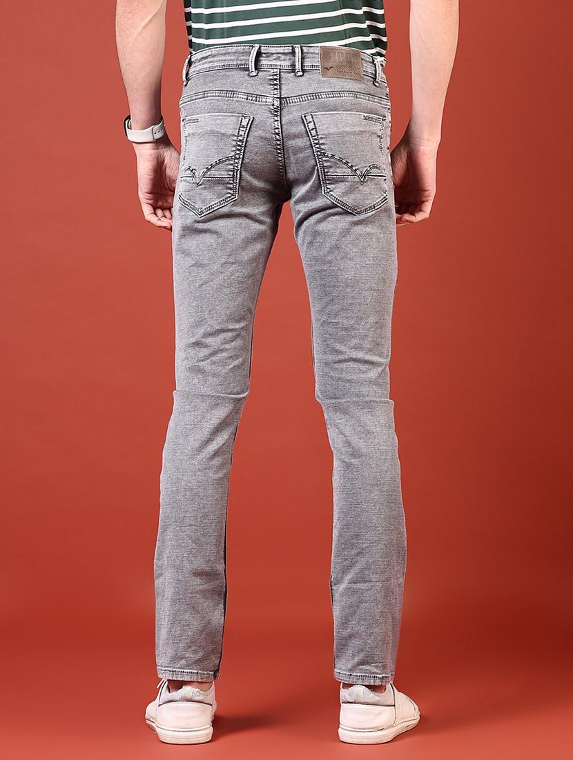 men solid mid rise slim fit jean - 21765766 - Standard Image - 3