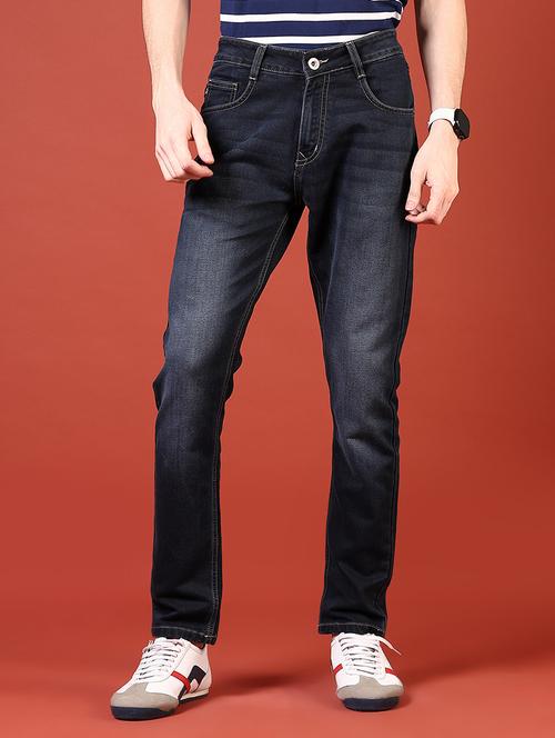 men solid mid rise slim fit jean - 21765776 - Standard Image - 0