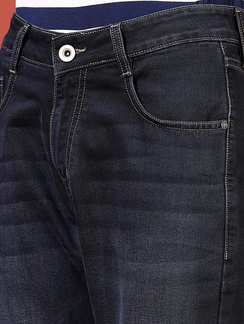 men solid mid rise slim fit jean - 21765776 - Standard Image - 5