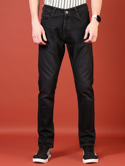 men solid mid rise slim fit jean - 21765777 -  Standard Image - 0