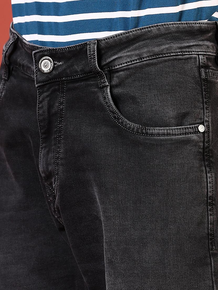 men solid mid rise slim fit jean - 21765784 - Standard Image - 5