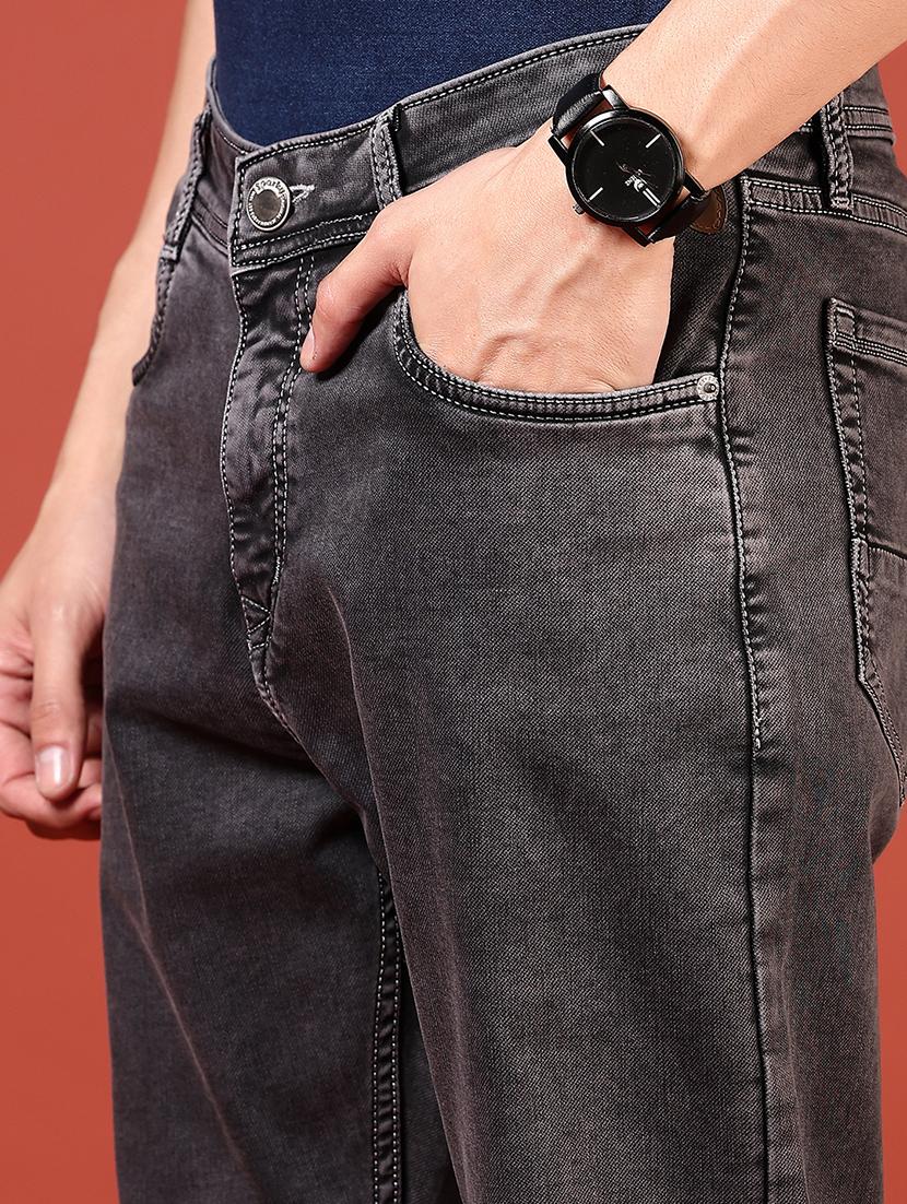men solid mid rise slim fit jean - 21765806 - Standard Image - 5
