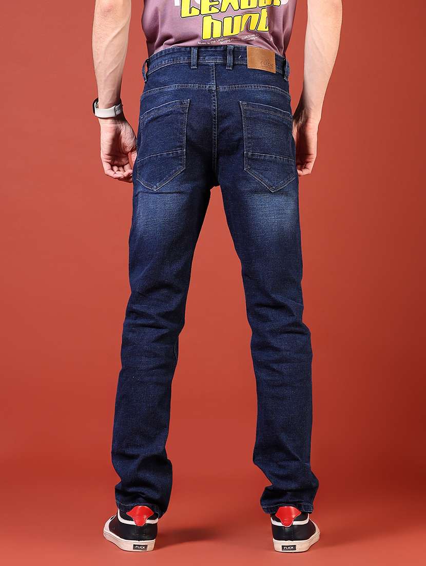 men solid mid rise slim fit jean - 21765809 -  Standard Image - 3