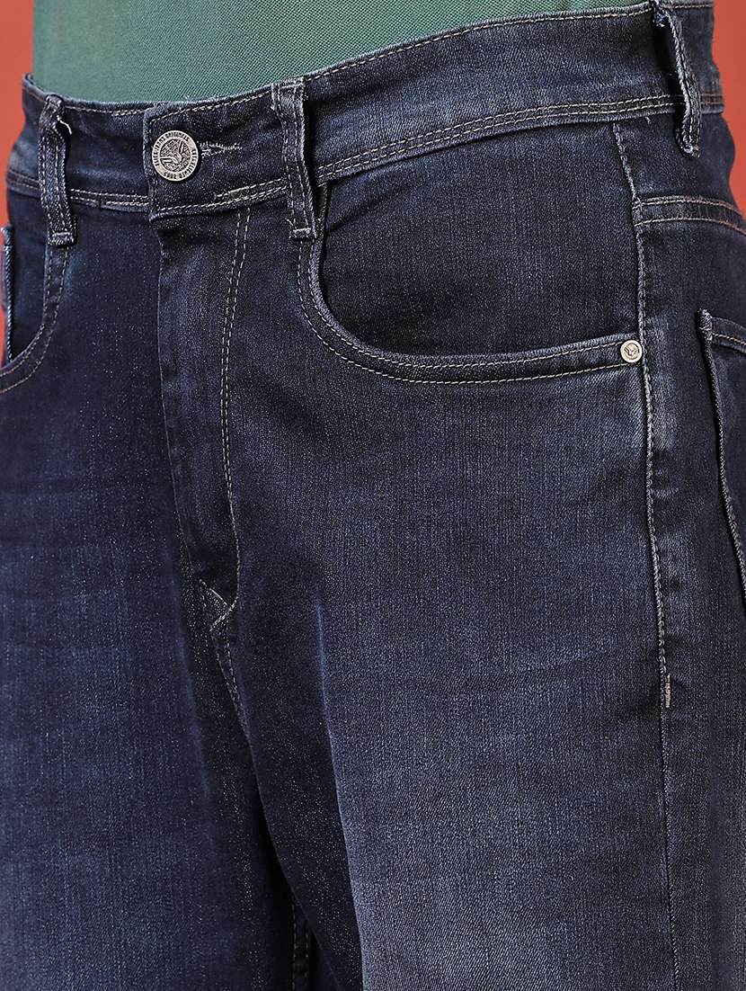 men solid mid rise slim fit jean - 21765810 -  Standard Image - 5