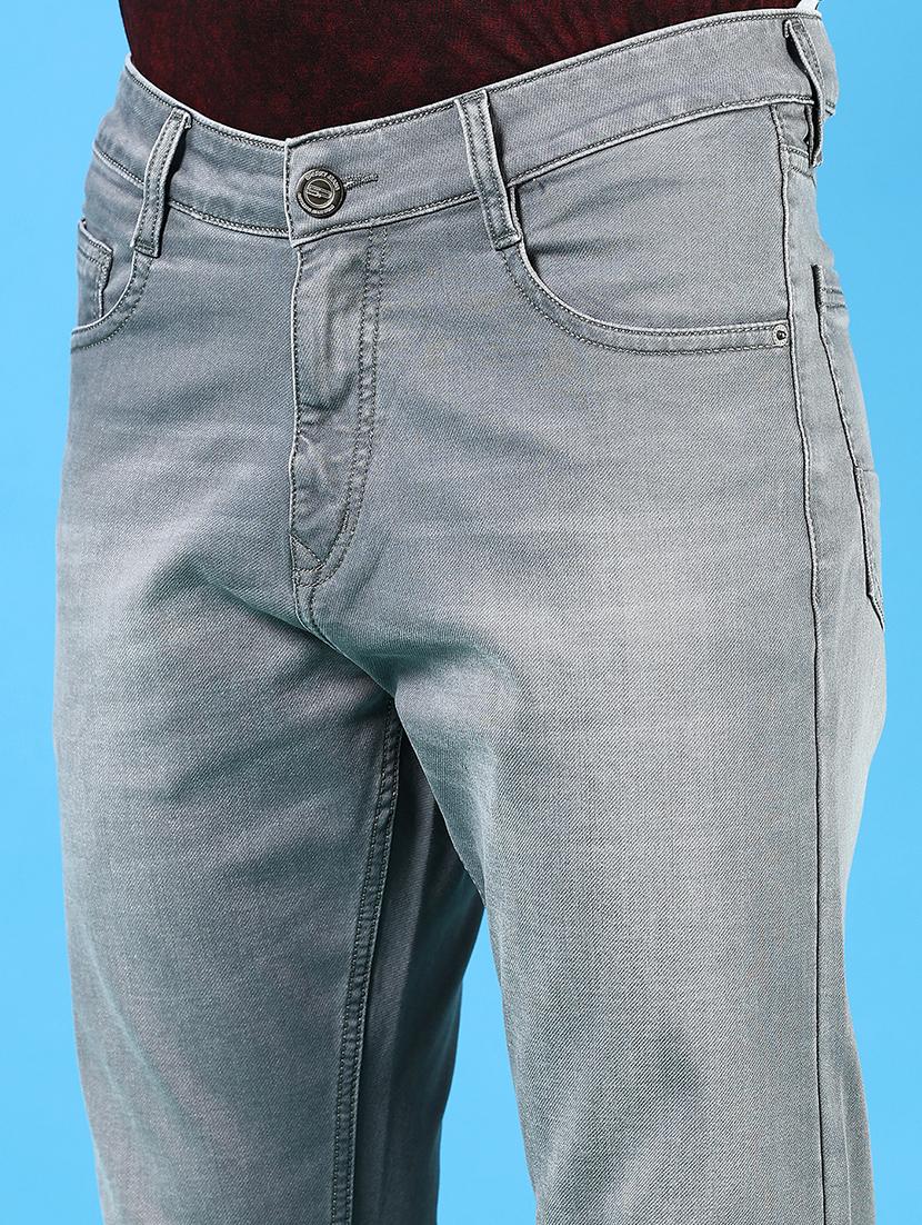 men solid mid rise relaxed fit jean - 21765823 - Standard Image - 5
