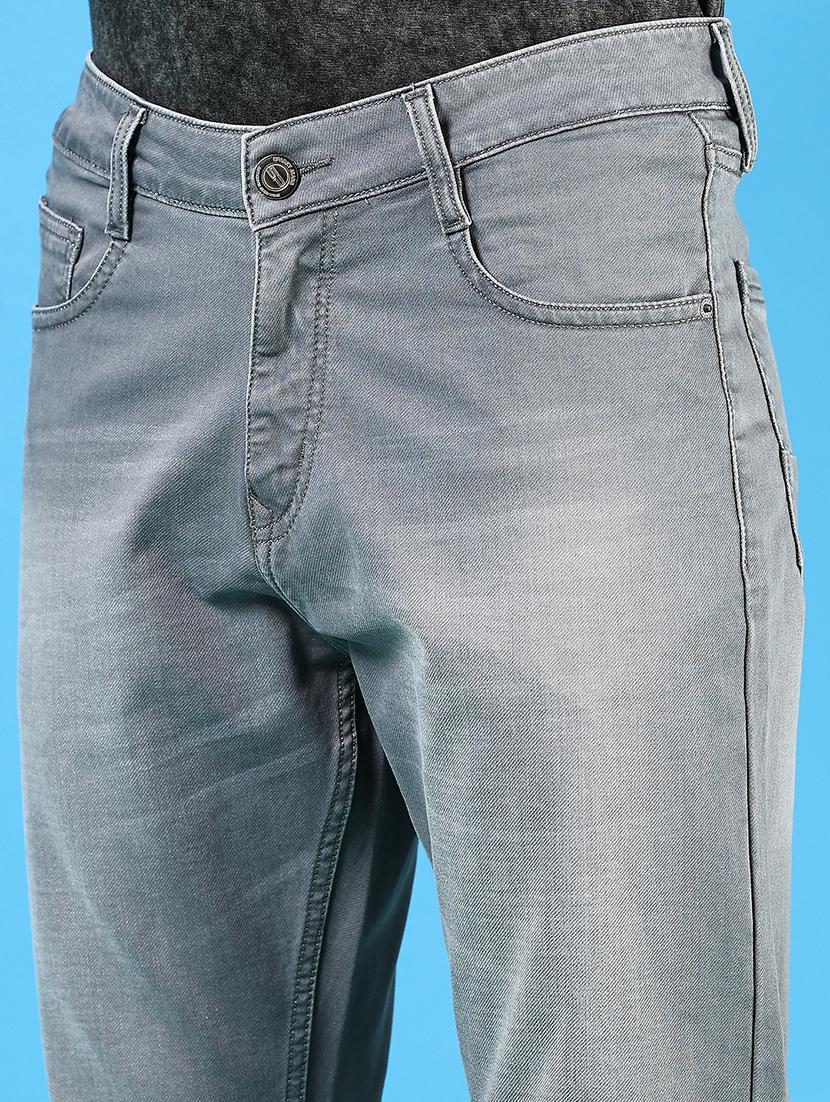 men solid mid rise relaxed fit jean - 21765824 - Standard Image - 5