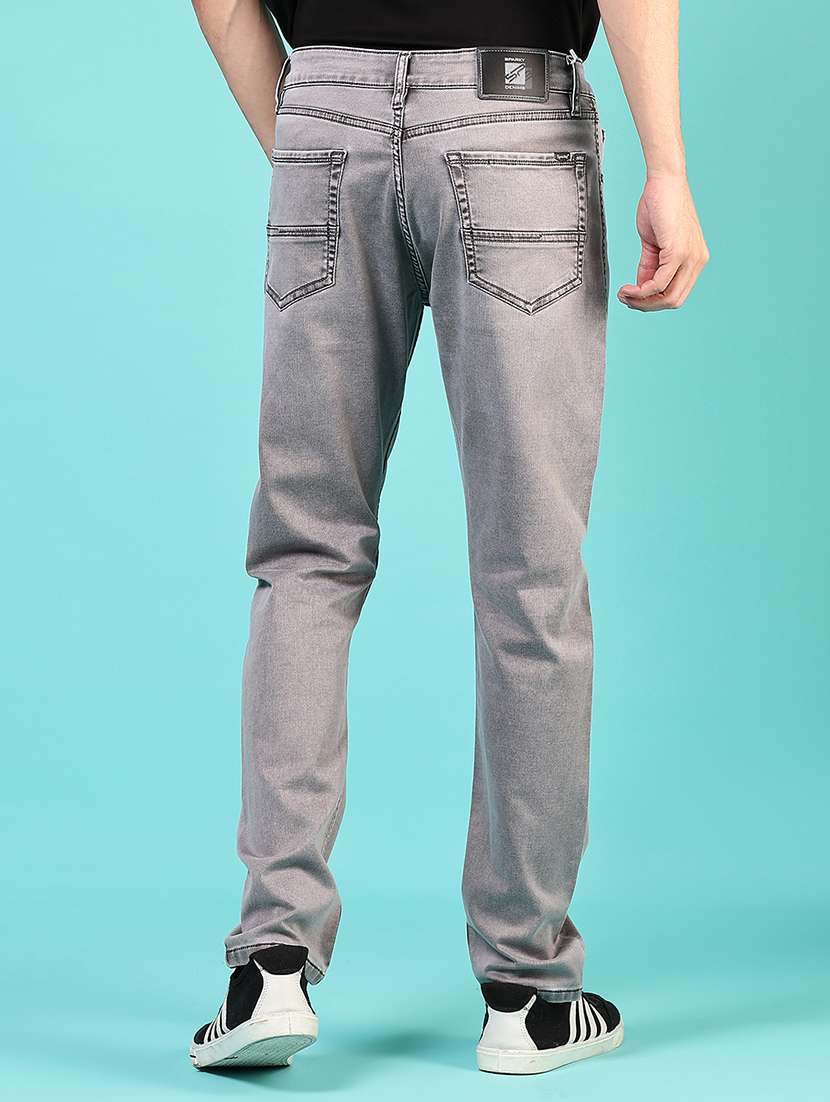 men solid mid rise relaxed fit jean - 21765831 -  Standard Image - 3