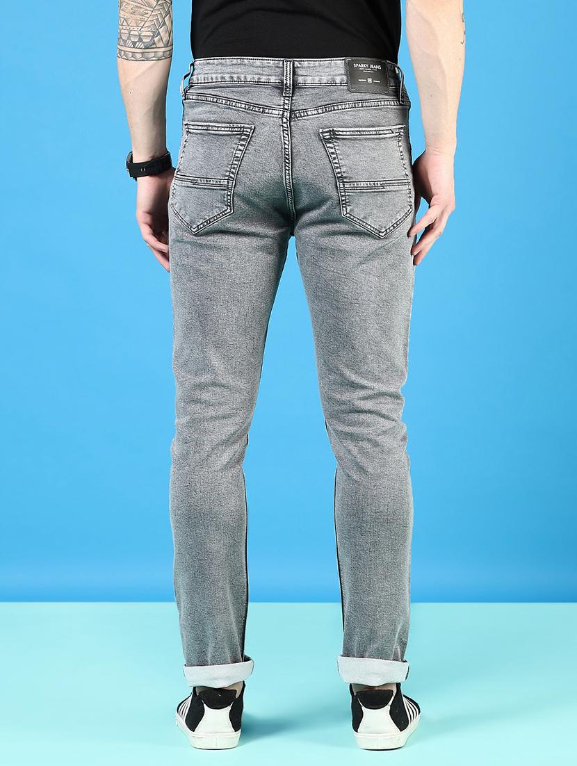 men solid mid rise slim fit jean - 21765848 - Standard Image - 3