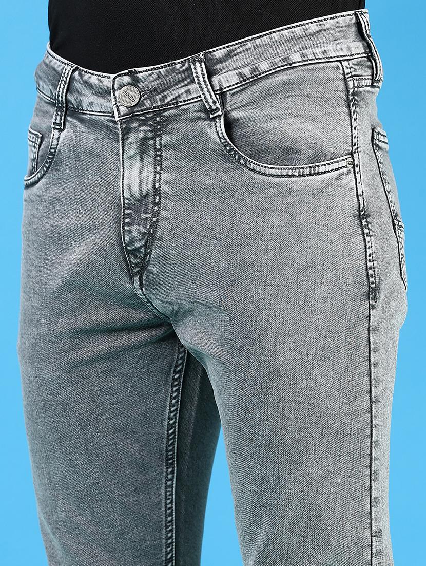 men solid mid rise slim fit jean - 21765848 - Standard Image - 5