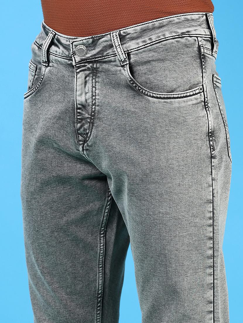 men solid mid rise slim fit jean - 21765852 - Standard Image - 5