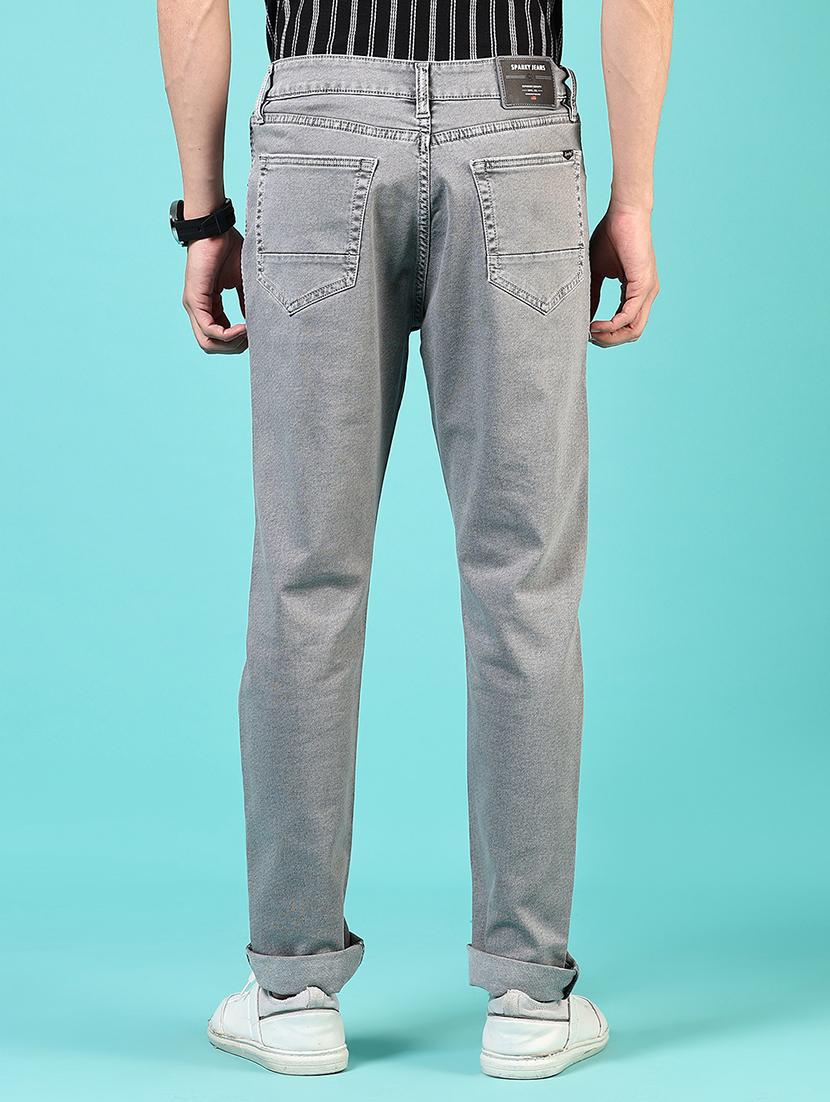 men solid mid rise relaxed fit jean - 21765856 - Standard Image - 3