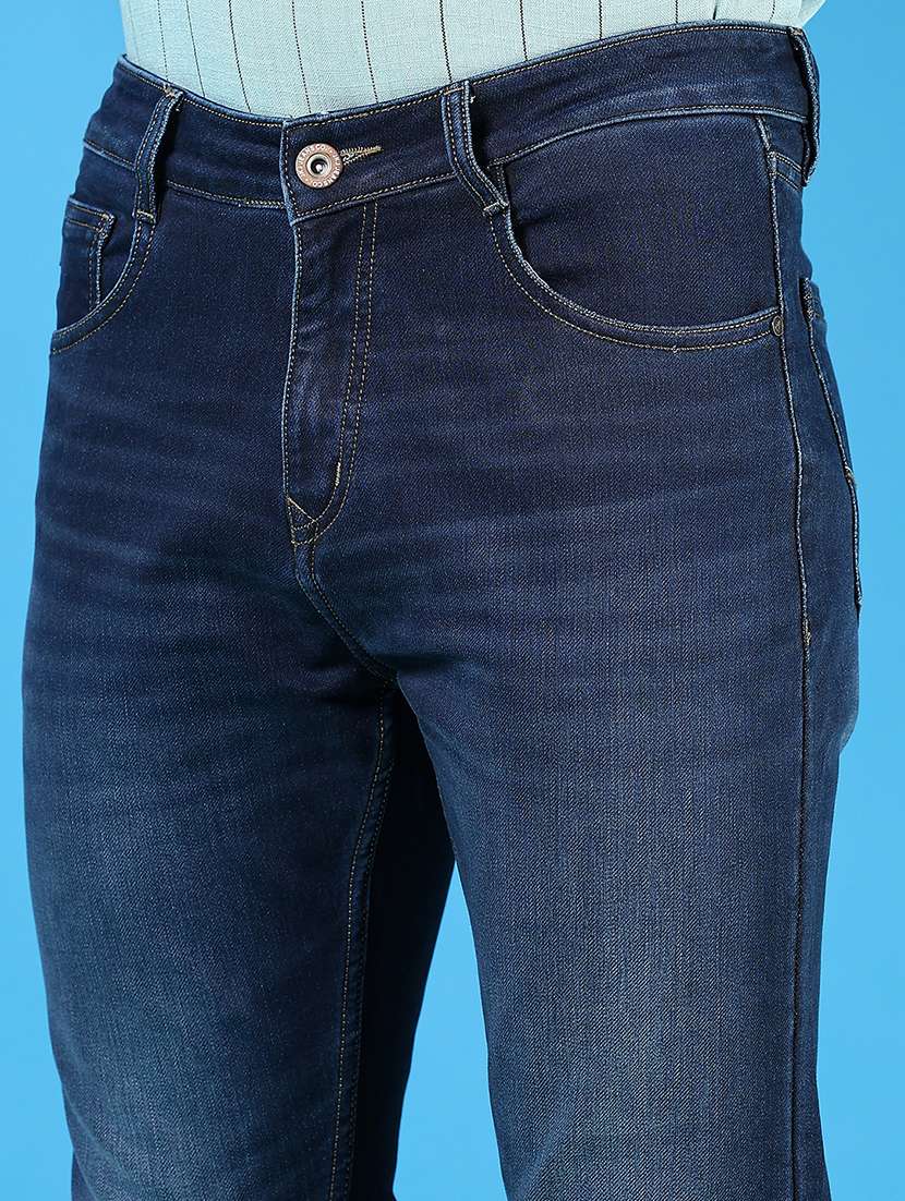 men solid mid rise slim fit jean - 21765858 -  Standard Image - 5