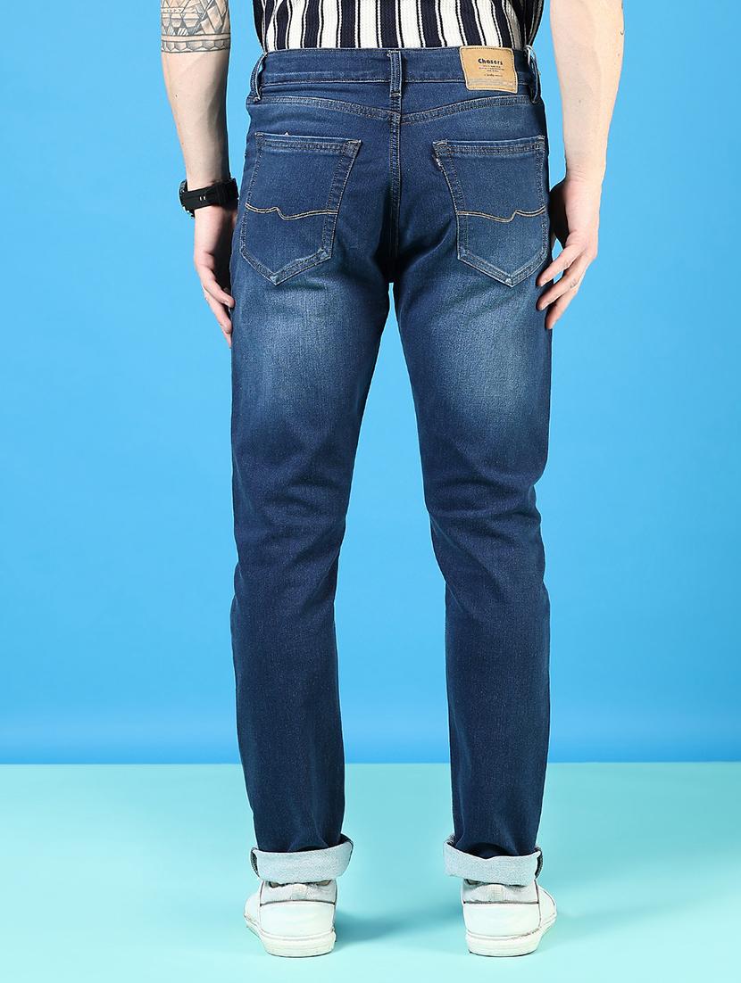 men solid mid rise slim fit jean - 21765859 - Standard Image - 3
