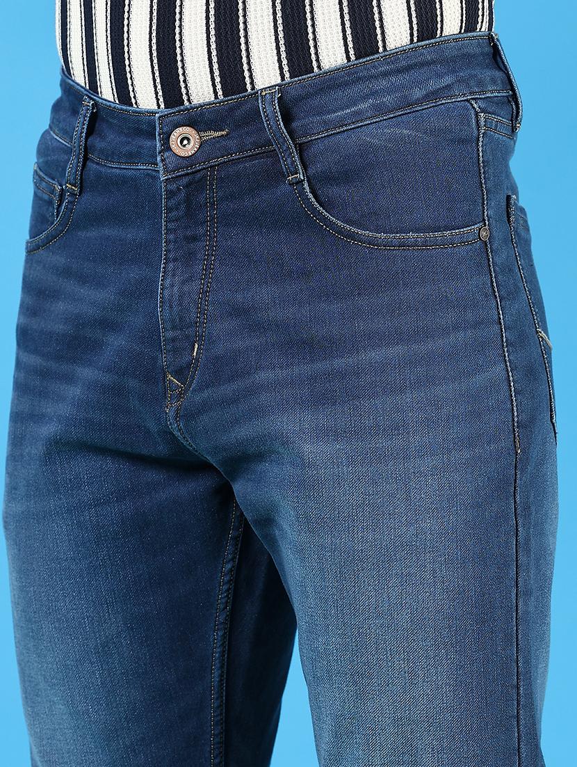 men solid mid rise slim fit jean - 21765859 - Standard Image - 5