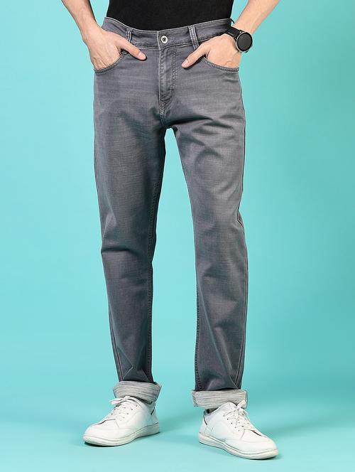 men solid mid rise relaxed fit jean - 21765863 -  Standard Image - 0