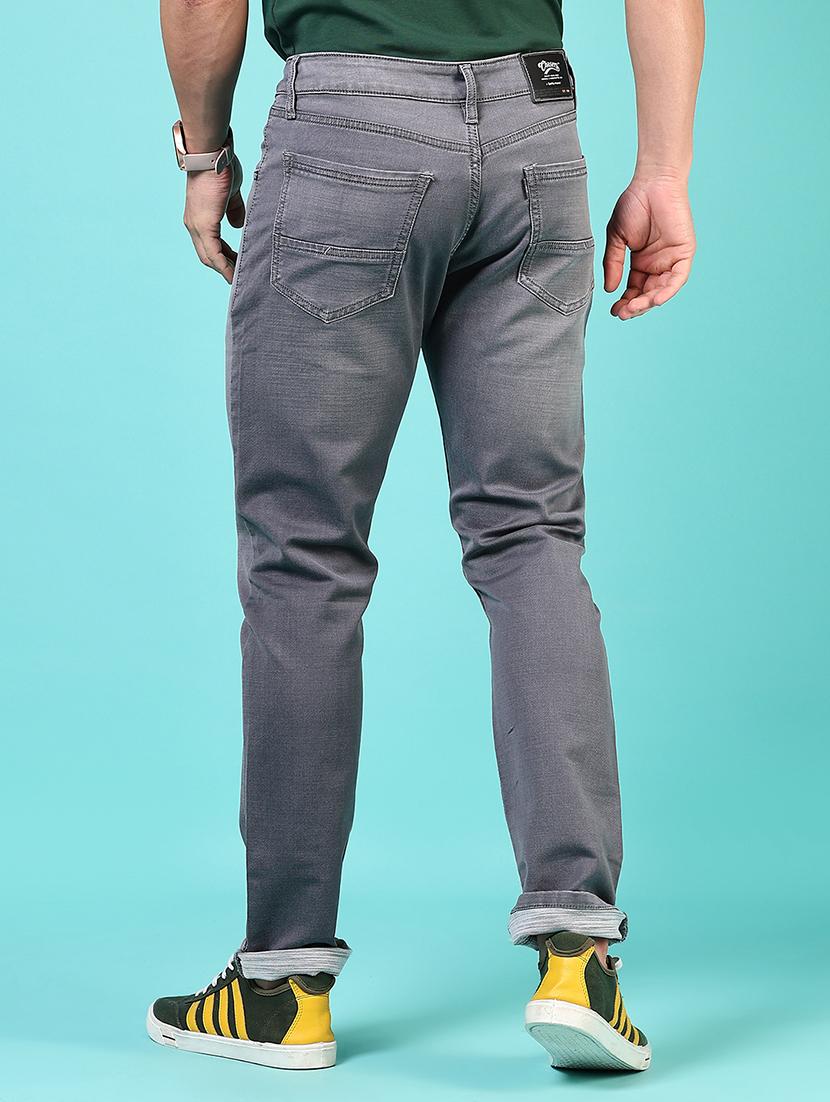 men solid mid rise slim fit jean - 21765865 - Standard Image - 3